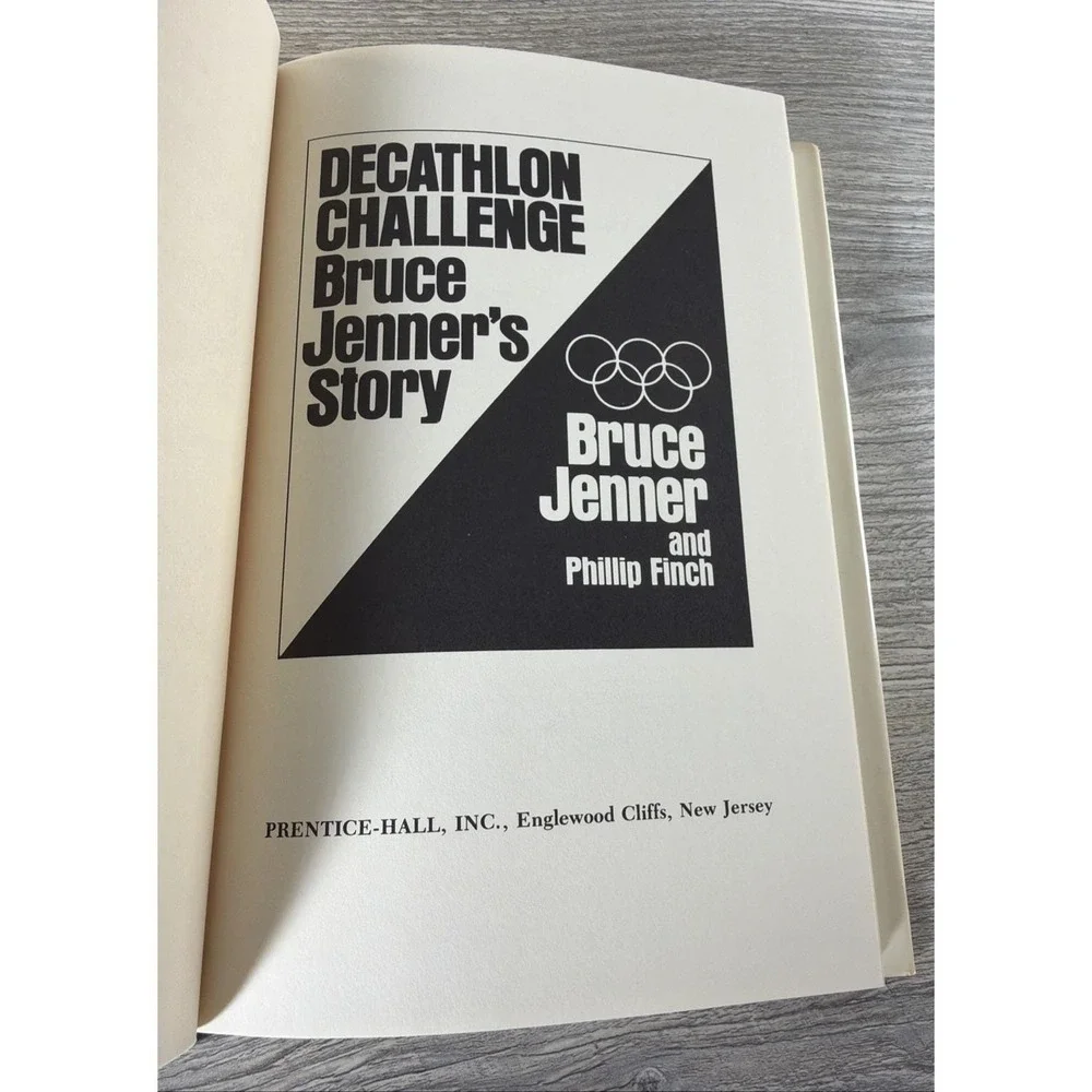 Decathlon Challenge Bruce Jenner's Story Bruce Jenner & Phillip Finch Hardcover